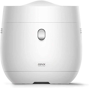 (中古品) AINX アイネクス スマートライスクッカー AX-RC3 ホワイト 糖質カット炊飯器 シンプルで使いやすい 正規品・付